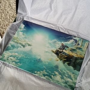 Legends of Zelda Tears of the Kingdom Collectors Edition Metal Poster
